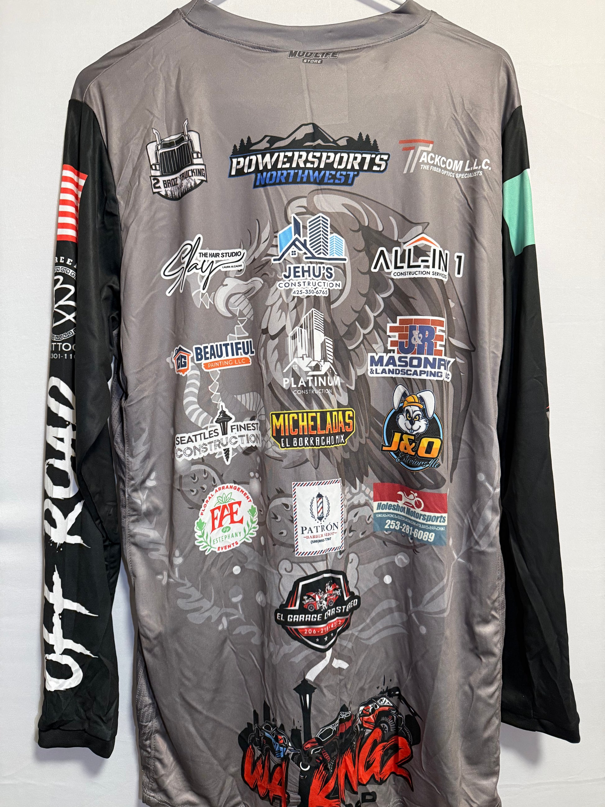 OG grey riding shirt