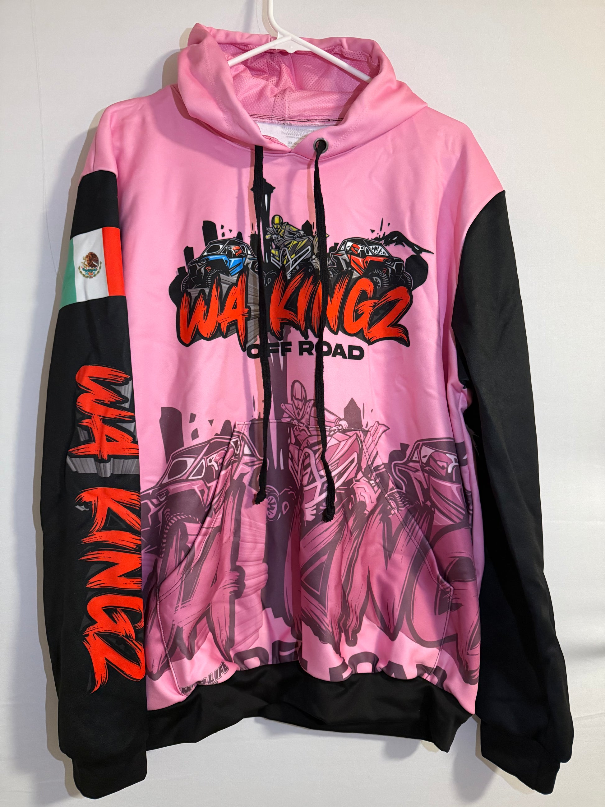 Woman’s limited edition light pink off road hoodie