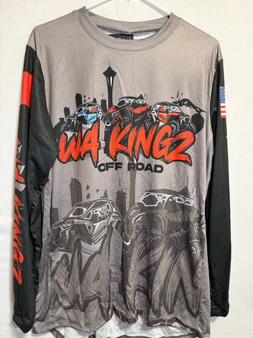 OG grey riding shirt